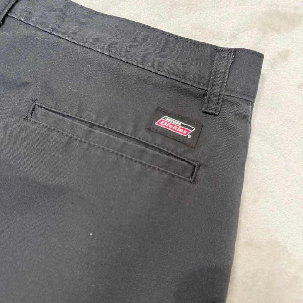Dickies Mens Relaxed Fit Cargo Utility Pants Size 38x30 Black Workwear